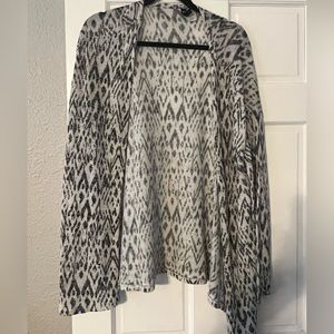 H & M Black and White Women Cardigan